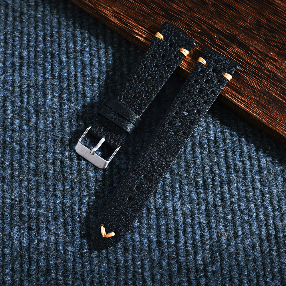 Genuine Leather Straps For Wat - مراجعة Tropic Strap Vintage وسعره