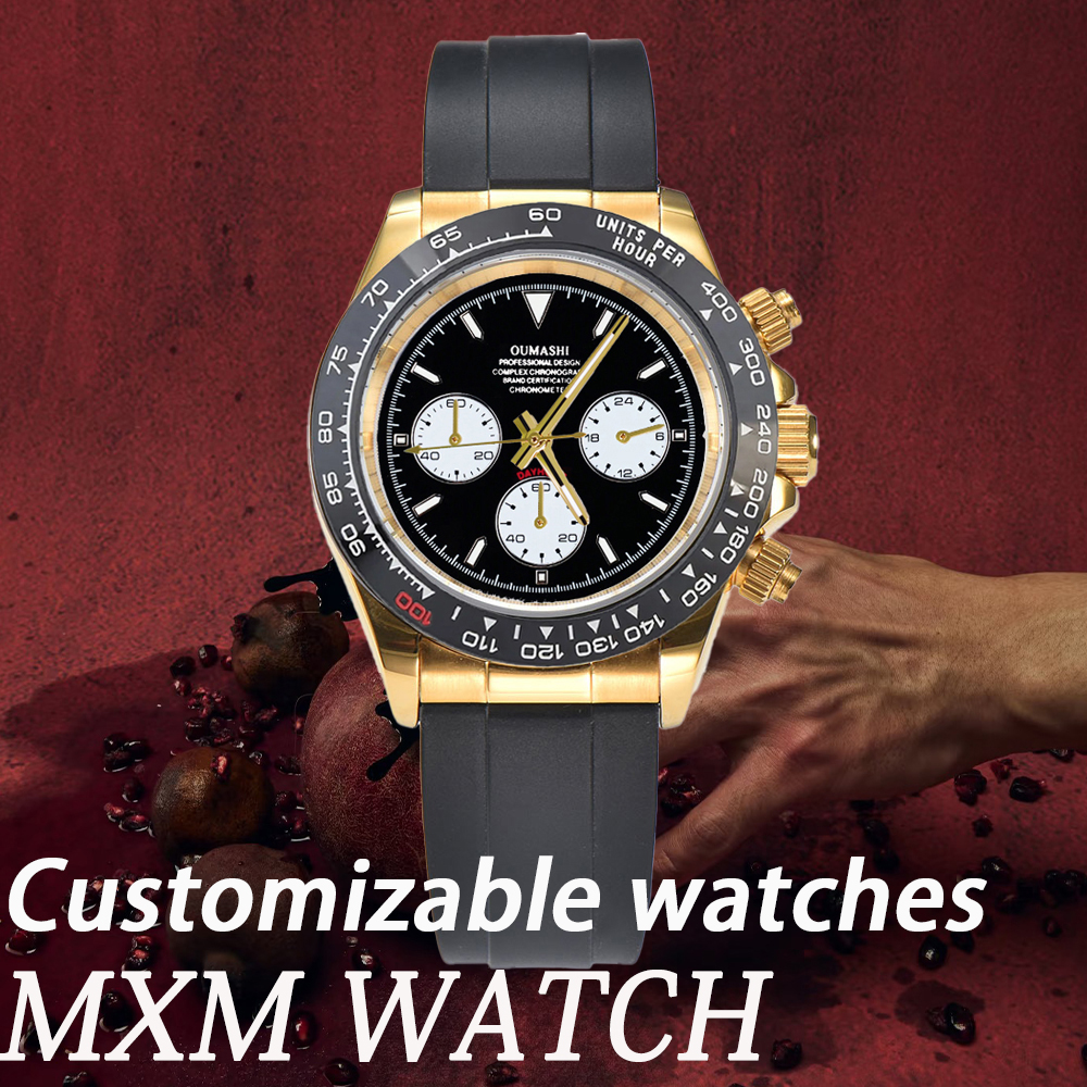 customized vk63 WATCH 39.3MM   - مراجعة Stainless Bracelet Diver وسعره