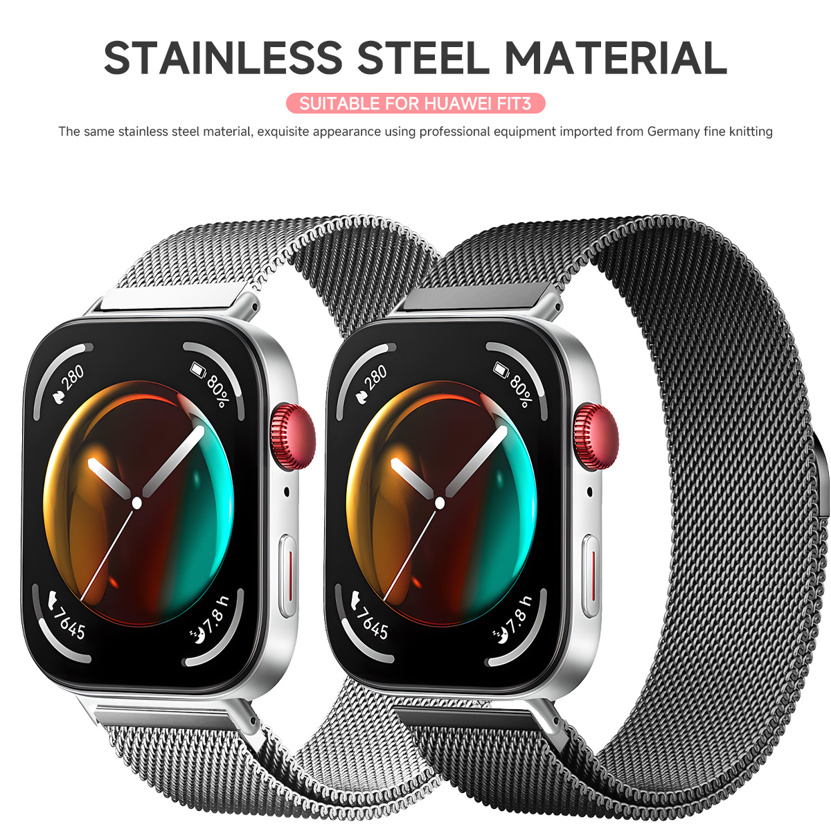 Milanese Magnetic Loop Strap f - مراجعة Milanese Loop Magnetic وسعره