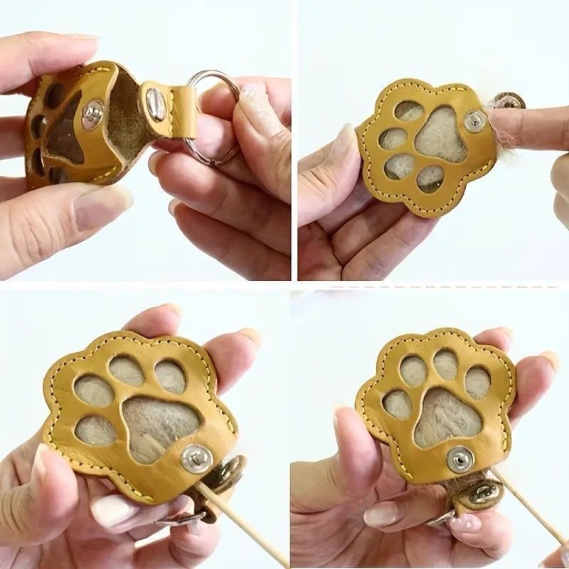 Dog Hair Collector Keychain Le - مراجعة Leather Strap Quick Release وسعره