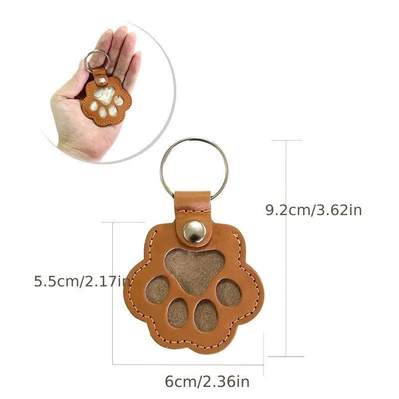 Dog Hair Collector Keychain Le - مراجعة Leather Strap Quick Release وسعره