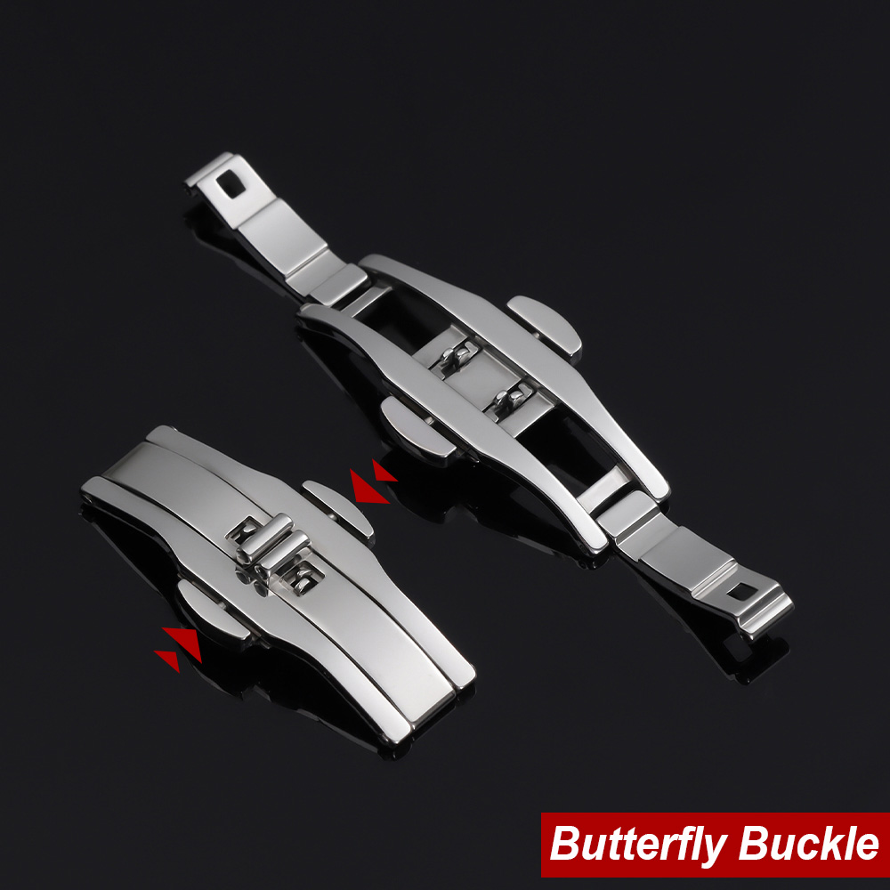 Watch Accessories Double Push  - مراجعة Butterfly Clasp Deployant وسعره