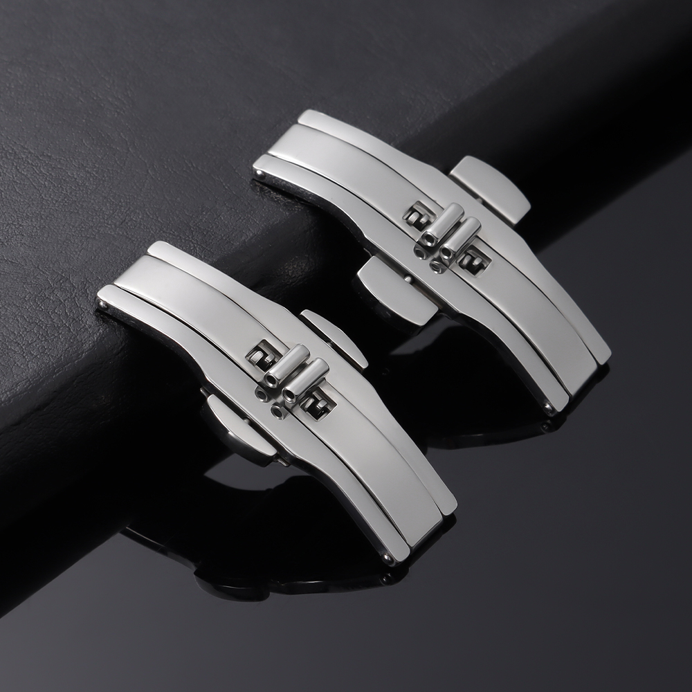 Watch Accessories Double Push  - مراجعة Butterfly Clasp Deployant وسعره