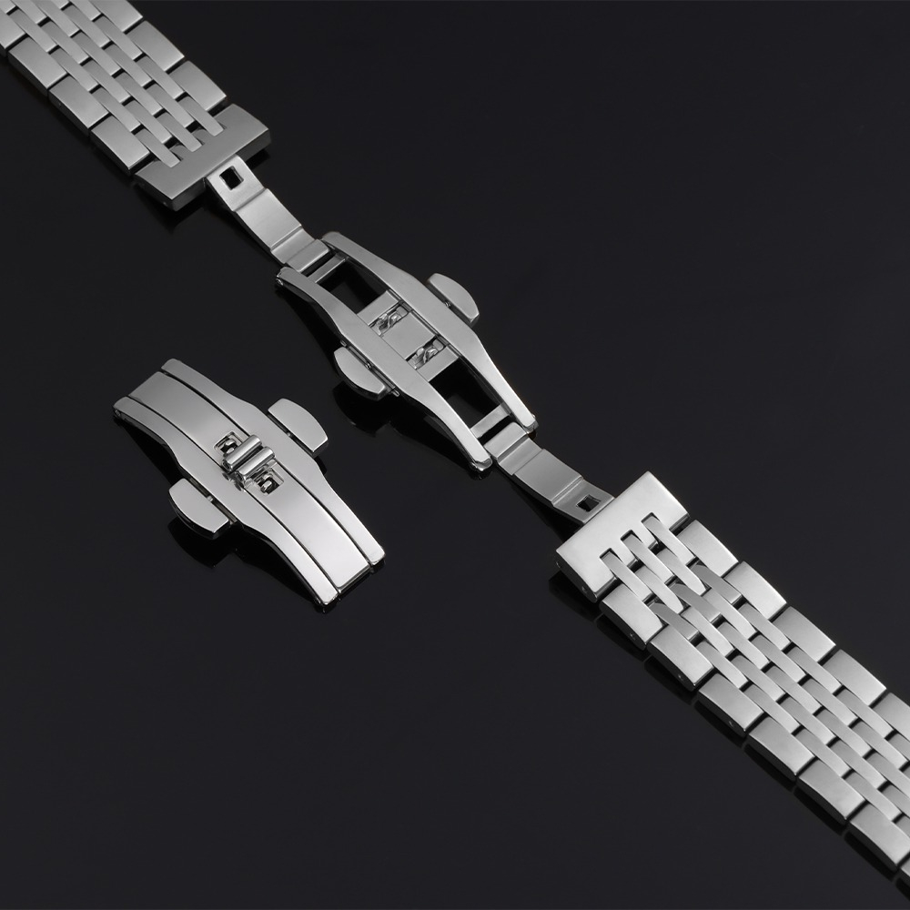 Watch Accessories Double Push  - مراجعة Butterfly Clasp Deployant وسعره