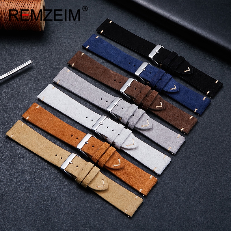 Vintage Handmade Soft Watch Ba - مراجعة Suede Strap Watch وسعره