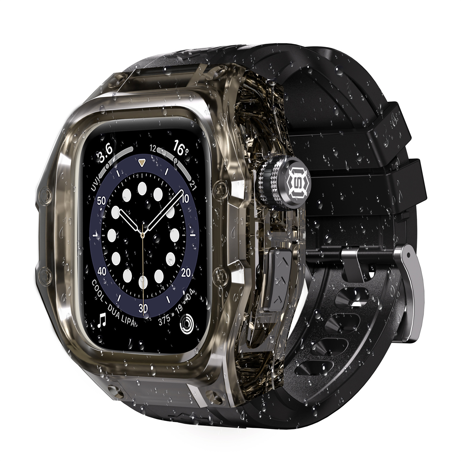 ShellBox IP68 Waterproof Sport - مراجعة Rubber Strap Diver وسعره