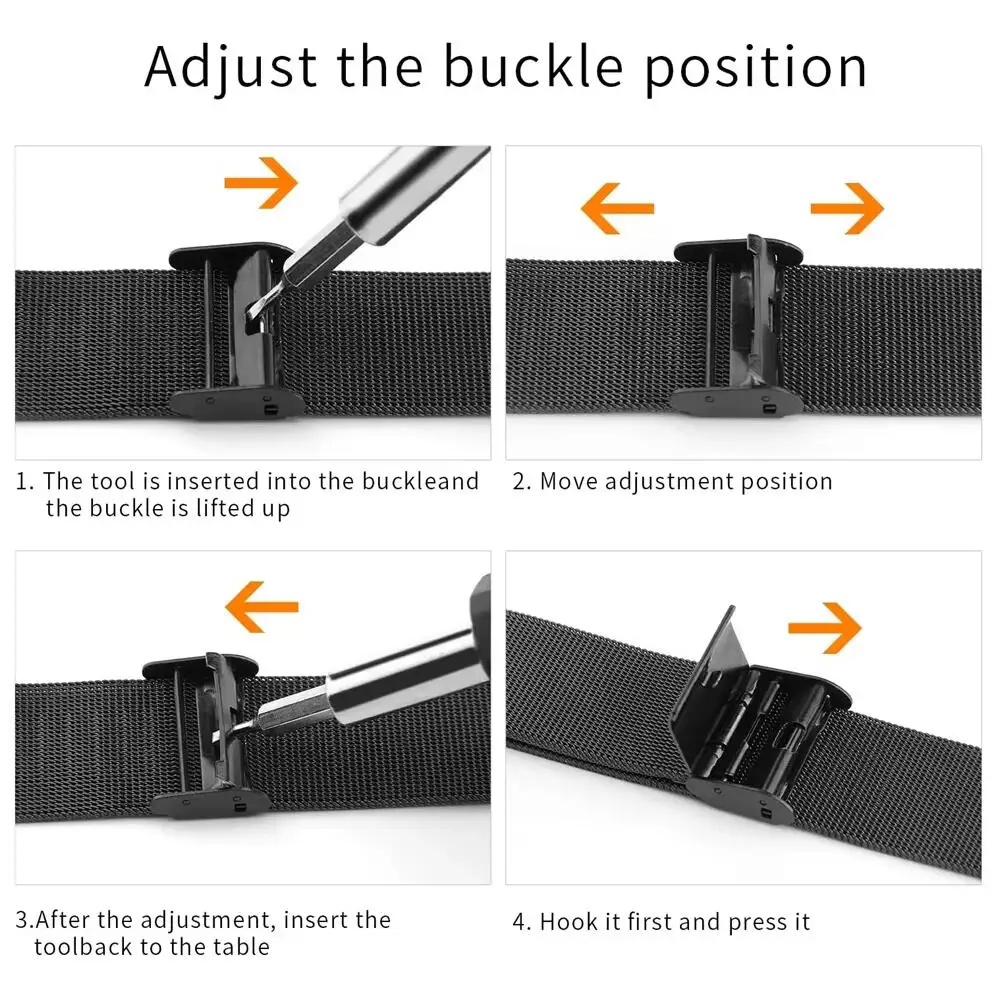Metal Bands for Garmin Venu X1 - مراجعة Mesh Strap Metal وسعره