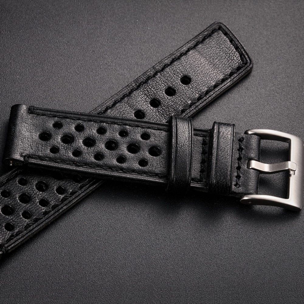 Hemsut Genuine Leather Watch B - مراجعة Leather Strap Quick Release وسعره