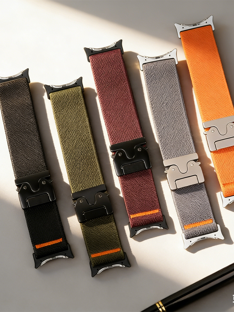 Band For Google Pixel Watch 4/ - مراجعة Parachute Strap Elastic وسعره