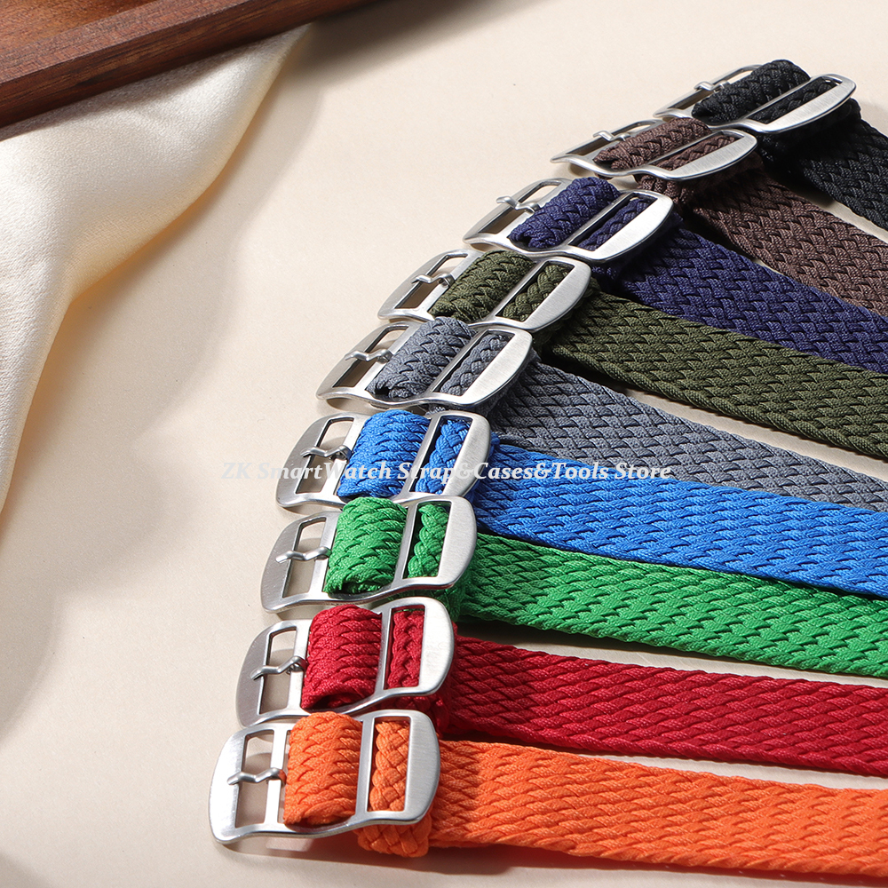 14mm 16mm 18mm 20mm 22mm Perlo - مراجعة Perlon Strap Woven وسعره