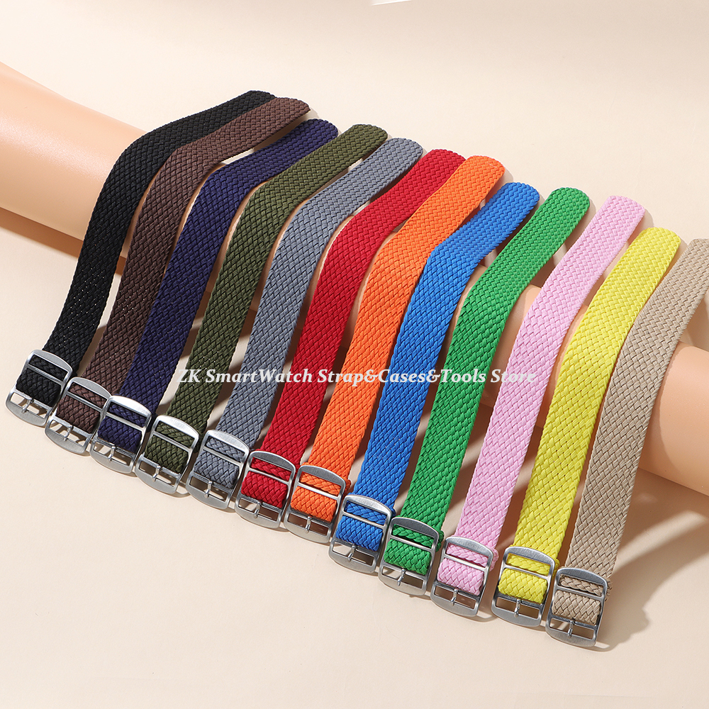14mm 16mm 18mm 20mm 22mm Perlo - مراجعة Perlon Strap Woven وسعره