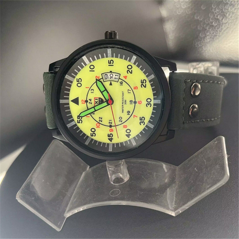 Reloj Hombre XINEW Brand Watch - مراجعة Leather Watch Band Men وسعره