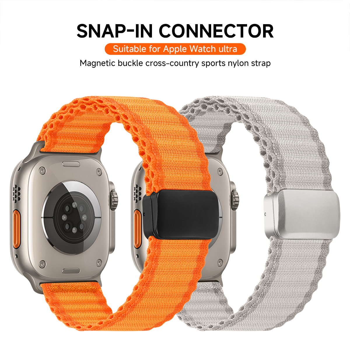 Trail Nylon Magnetic Strap for - مراجعة Milanese Loop Magnetic وسعره
