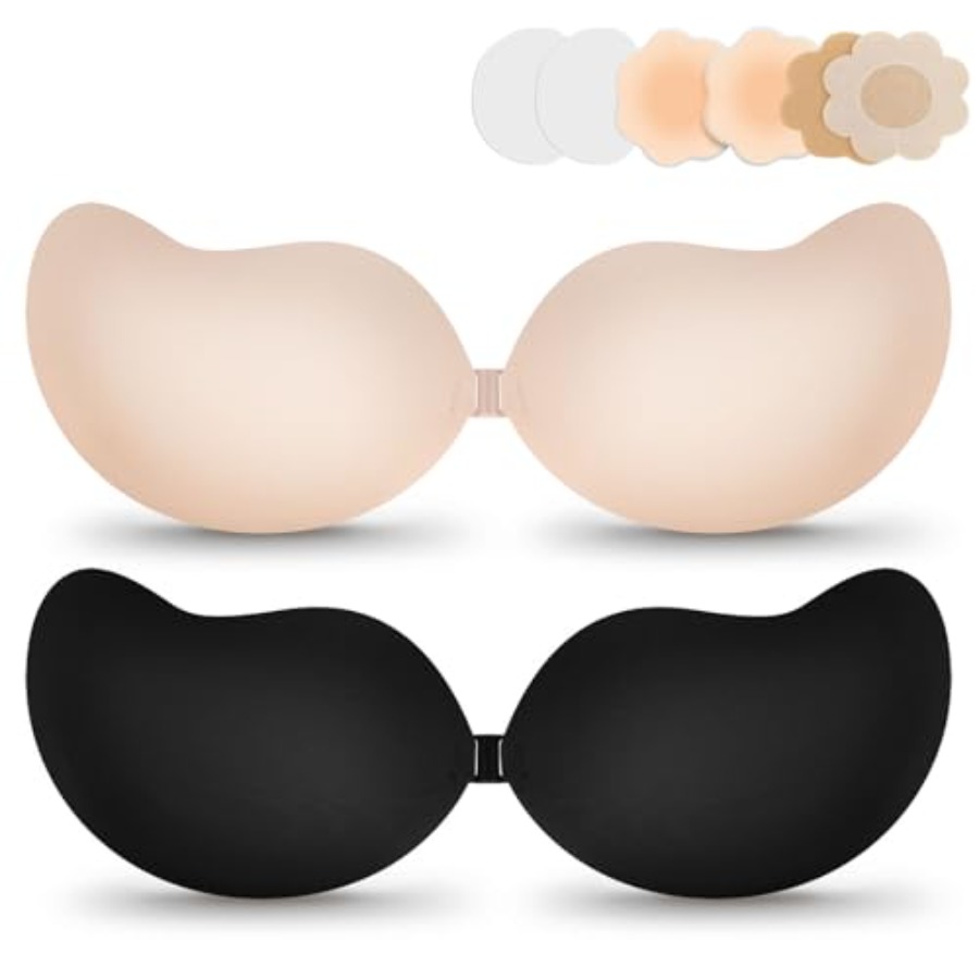 EIDOS Strapless Backless Stick - مراجعة Silicone Band Women وسعره