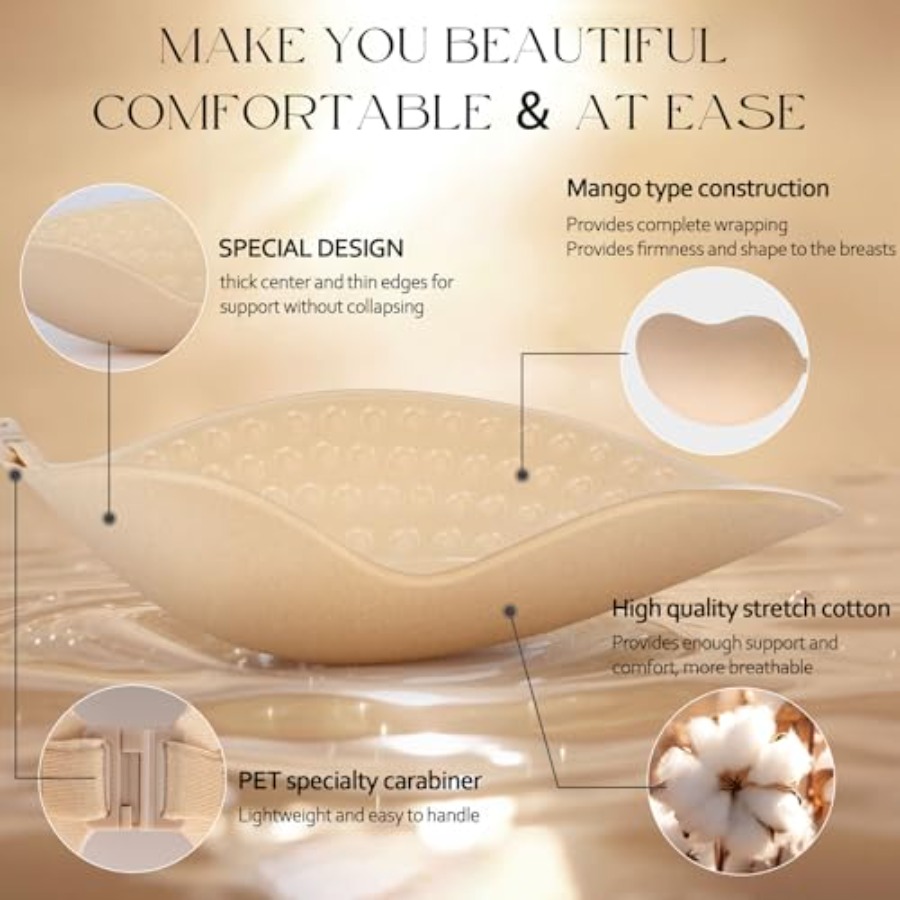 EIDOS Strapless Backless Stick - مراجعة Silicone Band Women وسعره