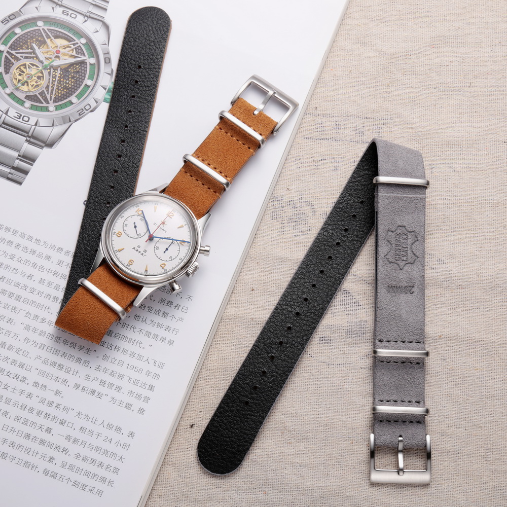 HEMSUT Genuine Leather Watch B - مراجعة Suede Strap Watch وسعره